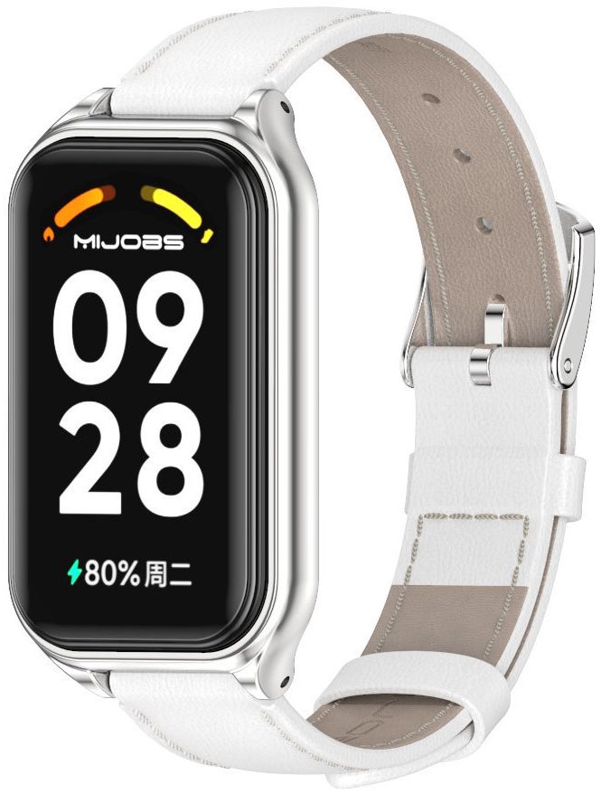 Кожаный ремешок Genuine Leather Mi Jobs с металлической капсулой для Mi Smart Band 9 Active White and Silver – фото, отзывы, характеристики в интернет-магазине MoreKitov МореКитов от продавца: MRK МРК| Купить в Украине: Киеве, Харькове, Львове Кожаный ремешок Genuine Leather Mi Jobs с металлической капсулой для Mi Smart Band 9 Active White and Silver – фото, отзывы, характеристики в интернет-магазине MoreKitov МореКитов от продавца: MRK МРК| Купить в Украине: Киеве, Харькове, Львове