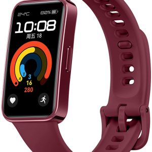 Ремешок силиконовый MRK с металлическим креплением для Huawei Watch 8/9/10 Marsala