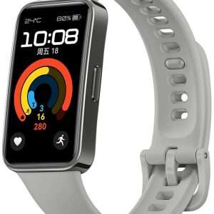 Ремешок силиконовый MRK с металлическим креплением для Huawei Watch 8/9/10 Gray