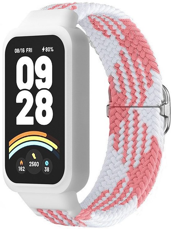 Ремешок тканевый MRK Braided Loop для фитнес браслета Mi Smart Band 9 Active с металическим регулятором длины White and Pink – фото, отзывы, характеристики в интернет-магазине MoreKitov МореКитов от продавца: MRK МРК| Купить в Украине: Киеве, Харькове, Львове Ремешок тканевый MRK Braided Loop для фитнес браслета Mi Smart Band 9 Active с металическим регулятором длины White and Pink – фото, отзывы, характеристики в интернет-магазине MoreKitov МореКитов от продавца: MRK МРК| Купить в Украине: Киеве, Харькове, Львове