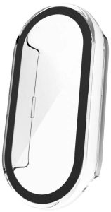 Захисний бампер-Чохол 2в1 скло для Xiaomi Mi Band 8/9/10 прозорий