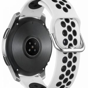 Ремешок силиконовый NikeStyle MRK для смарт-часов Redmi Watch 5 Active / Redmi Watch 5 Lite 22 мм с металической застежкой White and Black – фото, отзывы, характеристики в интернет-магазине MoreKitov МореКитов от продавца: MRK МРК| Купить в Украине: Киеве, Харькове, Львове