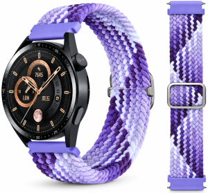Ремешок тканевый Braided Loop для смарт-часов Redmi Watch 5 Active / Redmi Watch 5 Lite 22 мм с металлическим креплением Lilac