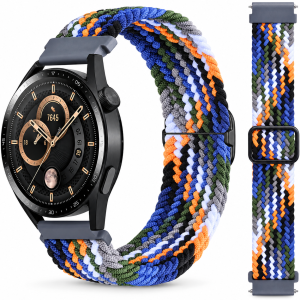 Ремешок тканевый Braided Loop для смарт-часов Redmi Watch 5 Active / Redmi Watch 5 Lite 22 мм с металлическим креплением Зоряна Ніч Black and Multicolor Ремешок тканевый Braided Loop для смарт-часов Redmi Watch 5 Active / Redmi Watch 5 Lite 22 мм с металлическим креплением Зоряна Ніч Black and Multicolor