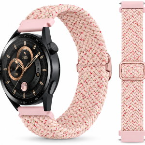 Ремешок тканевый Braided Loop для смарт-часов Redmi Watch 5 Active / Redmi Watch 5 Lite 22 мм с металлическим креплением Pink Sand Ремешок тканевый Braided Loop для смарт-часов Redmi Watch 5 Active / Redmi Watch 5 Lite 22 мм с металлическим креплением Pink Sand