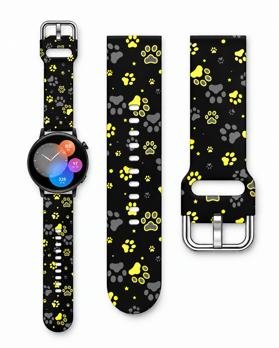 Ремешок силиконовый MRK для смарт-часов Redmi Watch 5 Active / Redmi Watch 5 Lite 22 мм с металической застежкой Black and Yellow Paws – фото, отзывы, характеристики в интернет-магазине MoreKitov МореКитов от продавца: MRK МРК| Купить в Украине: Киеве, Харькове, Львове 4 Ремешок силиконовый MRK для смарт-часов Redmi Watch 5 Active / Redmi Watch 5 Lite 22 мм с металической застежкой Black and Yellow Paws – фото, отзывы, характеристики в интернет-магазине MoreKitov МореКитов от продавца: MRK МРК| Купить в Украине: Киеве, Харькове, Львове 4