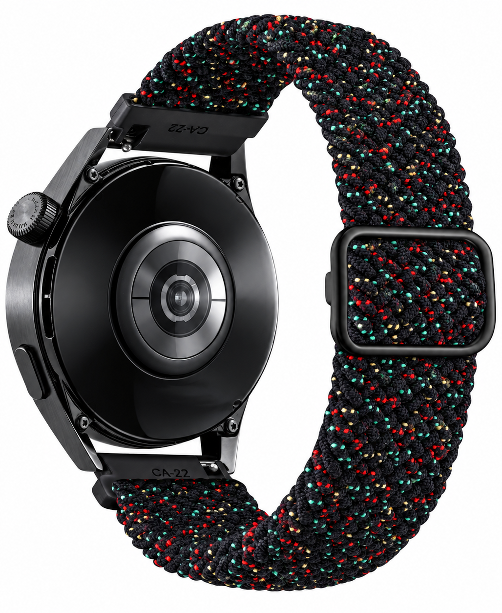 Ремешок тканевый Braided Loop для смарт-часов Redmi Watch 5 Active / Redmi Watch 5 Lite 22 мм с металлическим креплением Зоряна Ніч Black and Multicolor Ремешок тканевый Braided Loop для смарт-часов Redmi Watch 5 Active / Redmi Watch 5 Lite 22 мм с металлическим креплением Зоряна Ніч Black and Multicolor