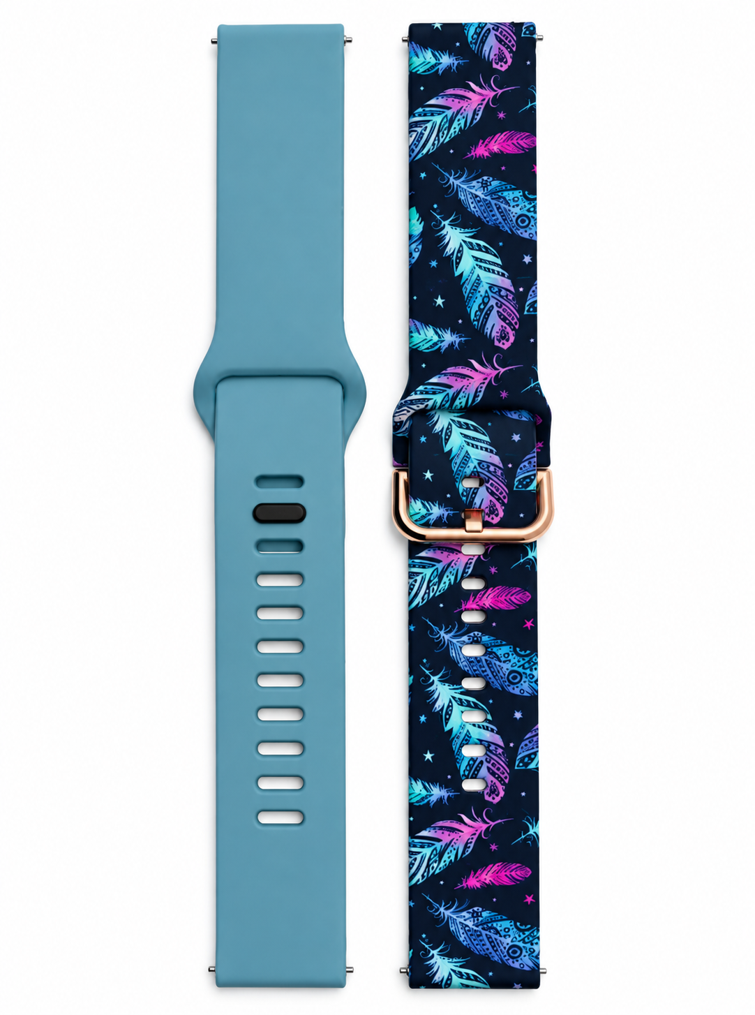 Комплект силиконовых ремешков MRK для смарт-часов Redmi Watch 5 Active / Redmi Watch 5 Lite 22 мм с металической застежкой Black and Light Blue 4 Комплект силиконовых ремешков MRK для смарт-часов Redmi Watch 5 Active / Redmi Watch 5 Lite 22 мм с металической застежкой Black and Light Blue 4