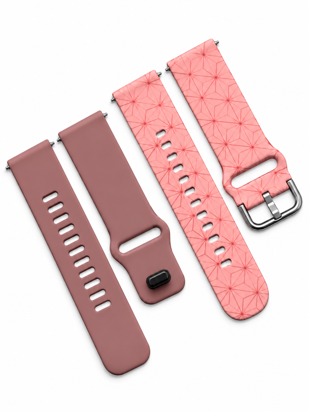 Комплект силиконовых ремешков MRK для смарт-часов Redmi Watch 5 Active / Redmi Watch 5 Lite 22 мм с металической застежкой Pinky Set 2 Комплект силиконовых ремешков MRK для смарт-часов Redmi Watch 5 Active / Redmi Watch 5 Lite 22 мм с металической застежкой Pinky Set 2