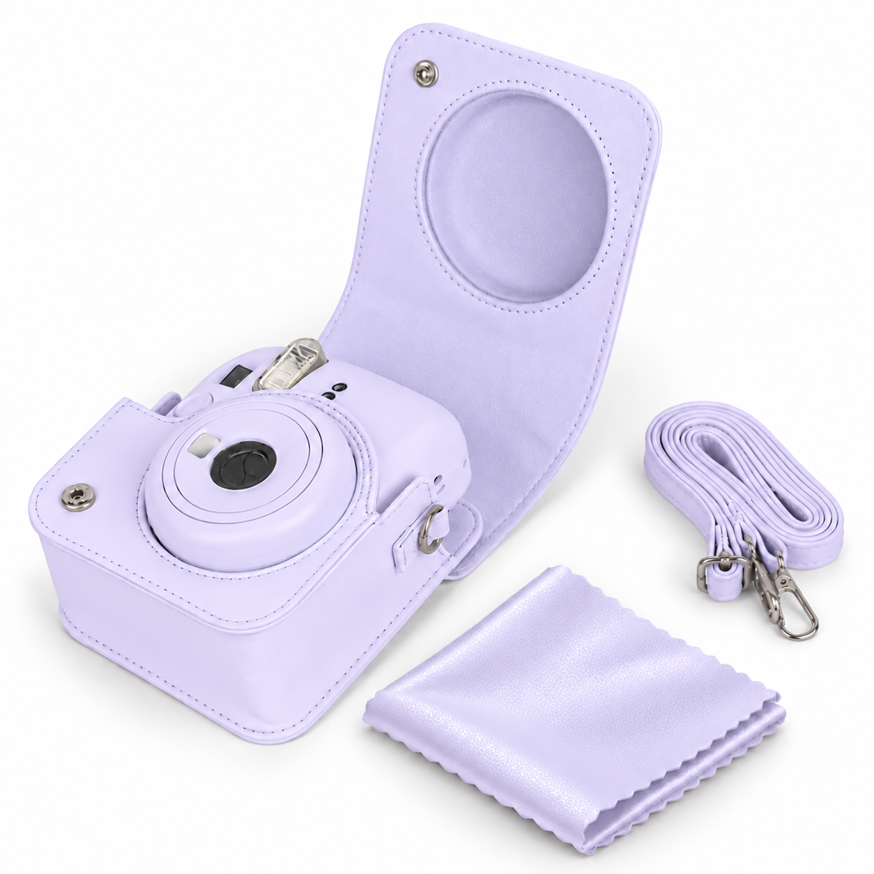 Чехол для фотоаппарата Fujifilm Instax Mini 13/12/11/9 Purple + салфетка из микрофибры – фото, отзывы, характеристики в интернет-магазине MoreKitov МореКитов от продавца: MRK МРК| Купить в Украине: Киеве, Харькове, Львове 2 Чехол для фотоаппарата Fujifilm Instax Mini 13/12/11/9 Purple + салфетка из микрофибры – фото, отзывы, характеристики в интернет-магазине MoreKitov МореКитов от продавца: MRK МРК| Купить в Украине: Киеве, Харькове, Львове 2