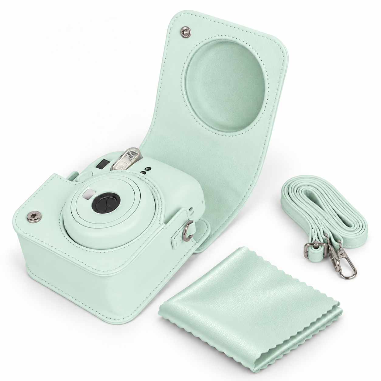 Чехол для фотоаппарата Fujifilm Instax Mini 13/12/11/9 Mint + салфетка из микрофибры – фото, отзывы, характеристики в интернет-магазине MoreKitov МореКитов от продавца: MRK МРК| Купить в Украине: Киеве, Харькове, Львове 2 Чехол для фотоаппарата Fujifilm Instax Mini 13/12/11/9 Mint + салфетка из микрофибры – фото, отзывы, характеристики в интернет-магазине MoreKitov МореКитов от продавца: MRK МРК| Купить в Украине: Киеве, Харькове, Львове 2