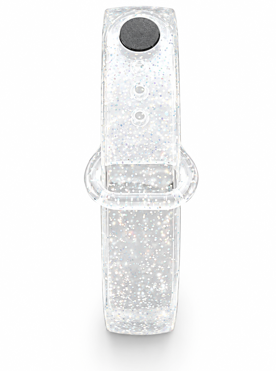 Силиконовый ремешок прозрачный с блестками для фитнес браслета Xiaomi Mi Band 5/6/7 Transparent and Silver Sparkles с металлической кнопкой – фото, отзывы, характеристики в интернет-магазине MoreKitov МореКитов от продавца: MRK МРК| Купить в Украине: Киеве, Харькове, Львове 3 Силиконовый ремешок прозрачный с блестками для фитнес браслета Xiaomi Mi Band 5/6/7 Transparent and Silver Sparkles с металлической кнопкой – фото, отзывы, характеристики в интернет-магазине MoreKitov МореКитов от продавца: MRK МРК| Купить в Украине: Киеве, Харькове, Львове 3